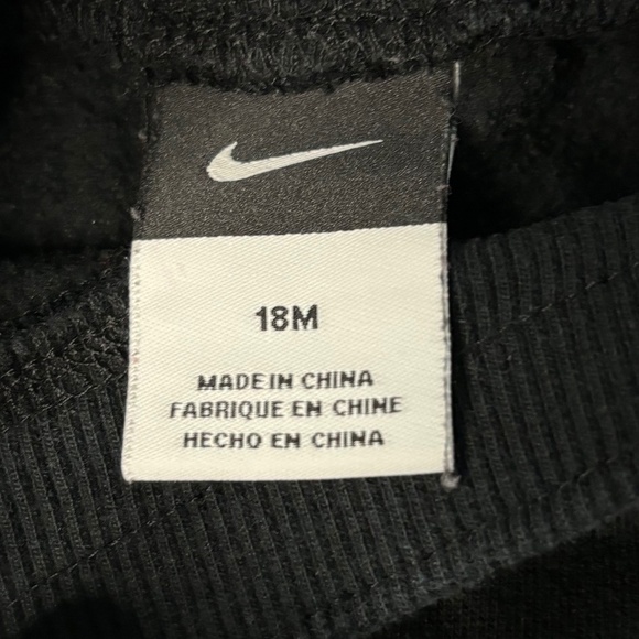 Nike Sweatpants - 18 Months - Black with Red & White Accents - Picture 3 of 3